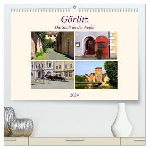 Görlitz – Die Stadt an der Neiße (hochwertiger Premium Wandkalender 2024 DIN A2 quer), Kunstdruck in Hochglanz von Seidl,  Helene