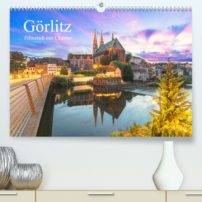 Görlitz – Fimstadt mit Charme (Premium, hochwertiger DIN A2 Wandkalender 2023, Kunstdruck in Hochglanz) von Männel,  Ulrich, studio-fifty-five