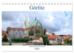 Görlitz – geteilte Stadt an der Neiße (Tischkalender 2024 DIN A5 quer), CALVENDO Monatskalender von Rebel - we're photography,  Werner