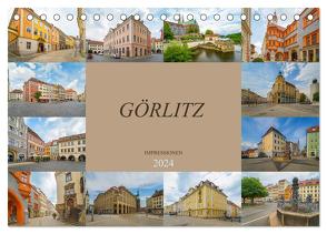 Görlitz Impressionen (Tischkalender 2024 DIN A5 quer), CALVENDO Monatskalender von Meutzner,  Dirk
