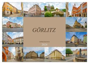 Görlitz Impressionen (Wandkalender 2024 DIN A2 quer), CALVENDO Monatskalender von Meutzner,  Dirk
