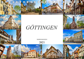 Göttingen Impressionen (Tischkalender 2021 DIN A5 quer) von Meutzner,  Dirk