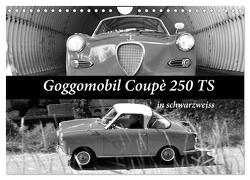 Goggomobil Coupè 250 TS in schwarzweiss (Wandkalender 2024 DIN A4 quer), CALVENDO Monatskalender von Laue,  Ingo