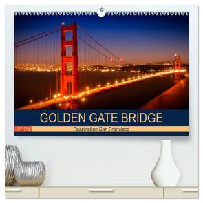 GOLDEN GATE BRIDGE Faszination San Francisco (hochwertiger Premium Wandkalender 2024 DIN A2 quer), Kunstdruck in Hochglanz von Viola,  Melanie