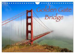 Golden Gate Bridge (Wandkalender 2024 DIN A4 quer), CALVENDO Monatskalender von Wigger,  Dominik