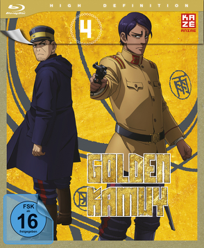 Golden Kamuy – Blu-ray 4 von Nanba,  Hitoshi