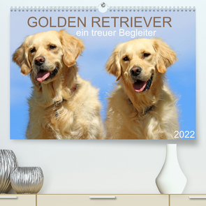 Golden Retriever ein treuer Begleiter (Premium, hochwertiger DIN A2 Wandkalender 2022, Kunstdruck in Hochglanz) von SchnelleWelten