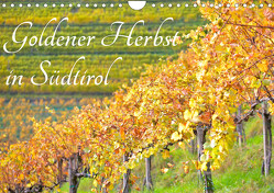 Goldener Herbst in Südtirol (Wandkalender 2024 DIN A4 quer) von Nullmeyer,  Lars