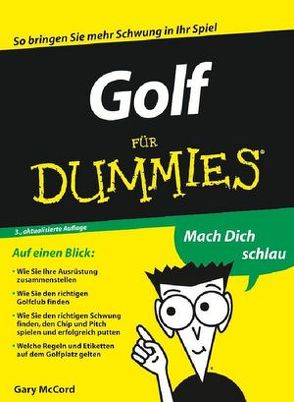 Golf für Dummies von McCord,  Gary, Thiemann,  Uwe