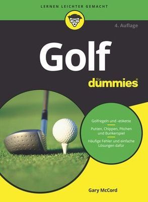 Golf für Dummies von Lindup,  Oliver, McCord,  Gary, Thiemann,  Uwe