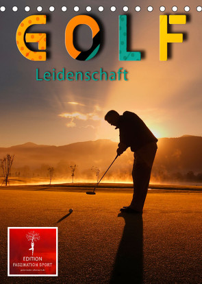Golf Leidenschaft (Tischkalender 2023 DIN A5 hoch) von Roder,  Peter