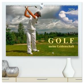 Golf – meine Leidenschaft (hochwertiger Premium Wandkalender 2024 DIN A2 quer), Kunstdruck in Hochglanz von Roder,  Peter