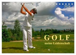 Golf – meine Leidenschaft (Tischkalender 2024 DIN A5 quer), CALVENDO Monatskalender von Roder,  Peter