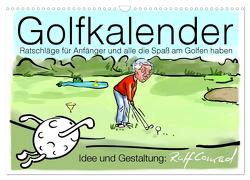 Golfkalender für Anfänger und alle die Spaß am Golfen haben (Wandkalender 2024 DIN A3 quer), CALVENDO Monatskalender von Conrad,  Ralf