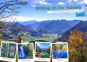 Golling an der Salzach (Wandkalender 2023 DIN A2 quer) von Kramer,  Christa