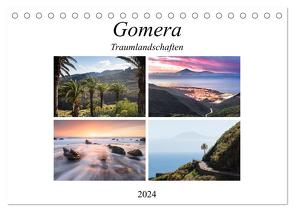 Gomera Traumlandschaften (Tischkalender 2024 DIN A5 quer), CALVENDO Monatskalender von Rosenberg,  Raico