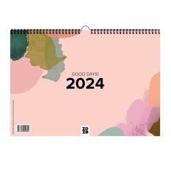„GOOD DAYS“, Wandkalender 2024 von Garschhammer,  Anja