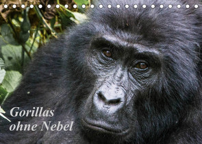 Gorillas ohne Nebel (Tischkalender 2023 DIN A5 quer) von Helmut Gulbins,  Dr.