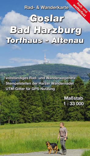 Goslar – Bad Harzburg – Torfhaus – Altenau von KKV Kartographische Kommunale Verlagsgesellschaft mbH
