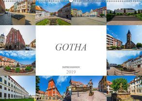 Gotha Impressionen (Wandkalender 2019 DIN A2 quer) von Meutzner,  Dirk