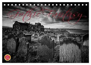 Gothic Fantasy (Tischkalender 2024 DIN A5 quer), CALVENDO Monatskalender von Cross,  Martina