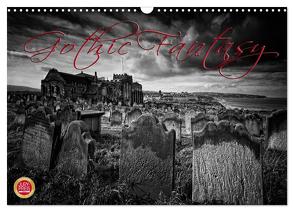 Gothic Fantasy (Wandkalender 2024 DIN A3 quer), CALVENDO Monatskalender von Cross,  Martina