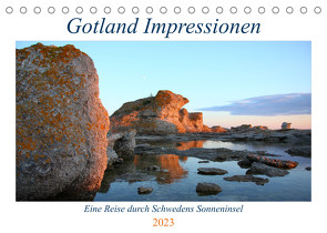 Gotland Impressionen (Tischkalender 2023 DIN A5 quer) von Thomßen,  Anja