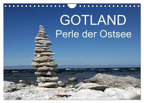 Gotland – Perle der Ostsee (Wandkalender 2024 DIN A4 quer), CALVENDO Monatskalender von Harhaus,  Helmut