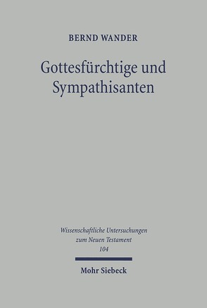 Gottesfürchtige und Sympathisanten von Wander,  Bernd