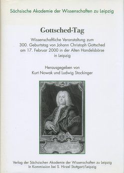 Gottsched-Tag von Nowak,  Kurt, Stockinger,  Ludwig
