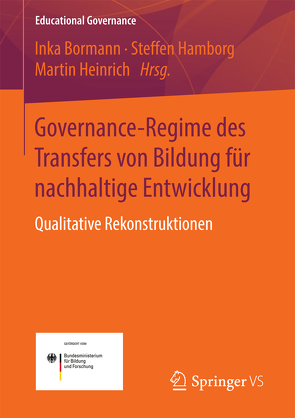Governance-Regime des Transfers von Bildung für nachhaltige Entwicklung von Bormann,  Inka, Hamborg,  Steffen, Heinrich,  Martin