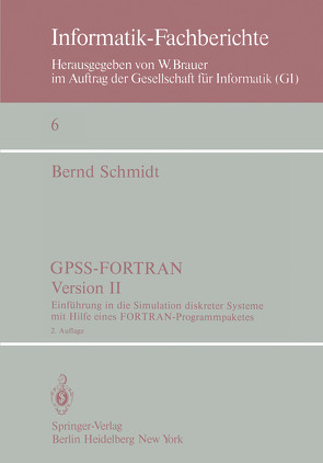 GPSS-FORTRAN, Version II von Schmidt,  B.