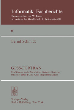 GPSS-FORTRAN von Schmidt,  B.