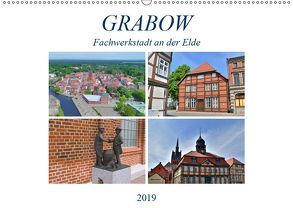 Grabow – Fachwerkstadt an der Elde (Wandkalender 2019 DIN A2 quer) von Rein,  Markus
