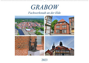 Grabow – Fachwerkstadt an der Elde (Wandkalender 2023 DIN A2 quer) von Rein,  Markus