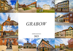 Grabow Impressionen (Wandkalender 2023 DIN A2 quer) von Meutzner,  Dirk