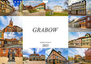 Grabow Impressionen (Wandkalender 2023 DIN A4 quer) von Meutzner,  Dirk