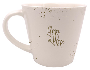 Grace & Hope – Tasse „He fills my life with good things“
