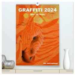 GRAFFITI 2024 / Planer (hochwertiger Premium Wandkalender 2024 DIN A2 hoch), Kunstdruck in Hochglanz von Stolzenburg,  Kerstin