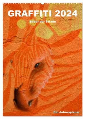 GRAFFITI 2024 / Planer (Wandkalender 2024 DIN A2 hoch), CALVENDO Monatskalender von Stolzenburg,  Kerstin