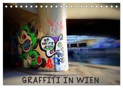 Graffiti in Wien (Tischkalender 2024 DIN A5 quer), CALVENDO Monatskalender von Peter & Alessandra Seitz,  Werk2