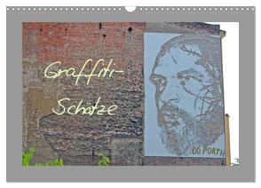 Graffiti-Schätze (Wandkalender 2024 DIN A3 quer), CALVENDO Monatskalender von Falk,  Dietmar