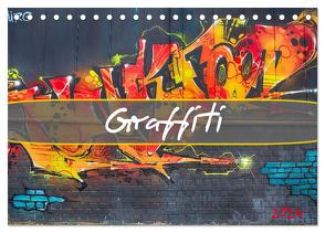 Graffiti (Tischkalender 2024 DIN A5 quer), CALVENDO Monatskalender von Meutzner,  Dirk