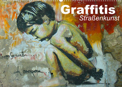 Graffitis • Straßenkunst (Wandkalender 2023 DIN A2 quer) von Stanzer,  Elisabeth