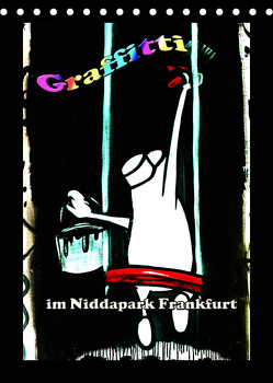 Graffitti im Niddapark Frankfurt (Tischkalender 2022 DIN A5 hoch) von Frank,  Rolf