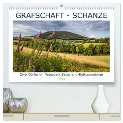 Grafschaft – Schanze (hochwertiger Premium Wandkalender 2024 DIN A2 quer), Kunstdruck in Hochglanz von Bücker,  Heidi