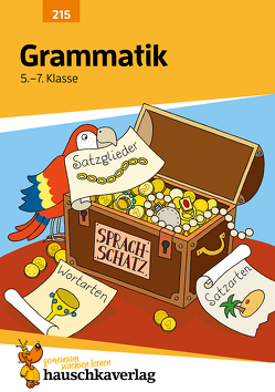 Grammatik 5.-7. Klasse, A5-Heft von Greune,  Mascha, Knapp,  Martina, Widmann,  Gerhard