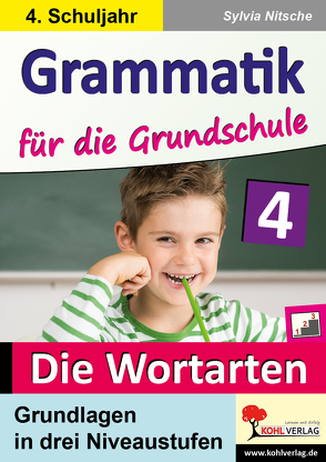 Grammatik für die Grundschule – Die Wortarten / Klasse 4 von Nitsche,  Sylvia