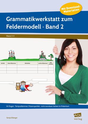 Grammatikwerkstatt zum Feldermodell (GS) – Band 2 von Eiberger,  Sonja