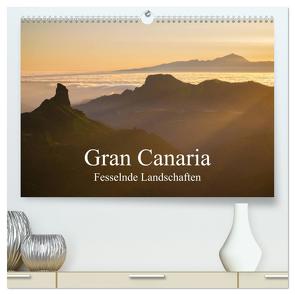 Gran Canaria – Fesselnde Landschaften (hochwertiger Premium Wandkalender 2024 DIN A2 quer), Kunstdruck in Hochglanz von Wasilewski,  Martin